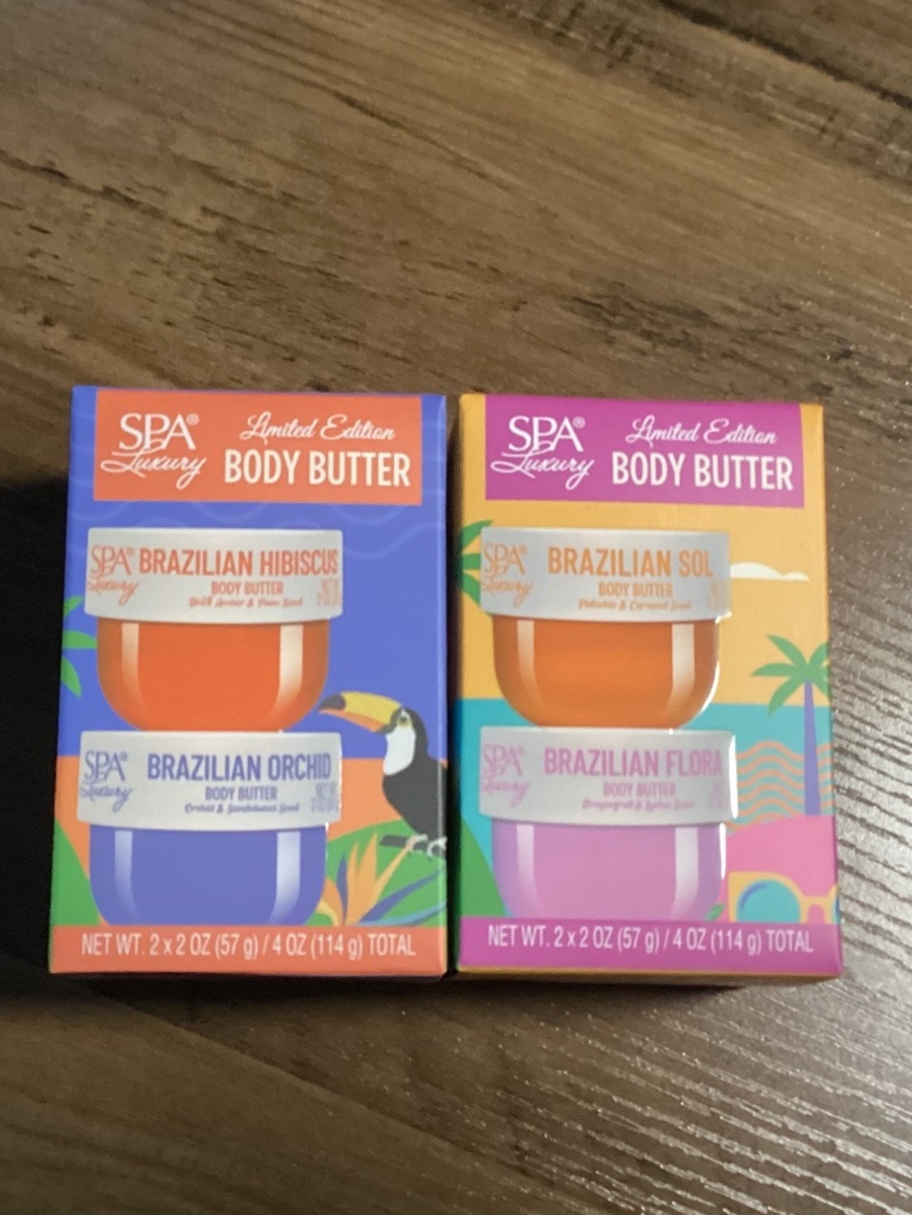Spa Luxury Limited Edition Body Butter 2-pack New